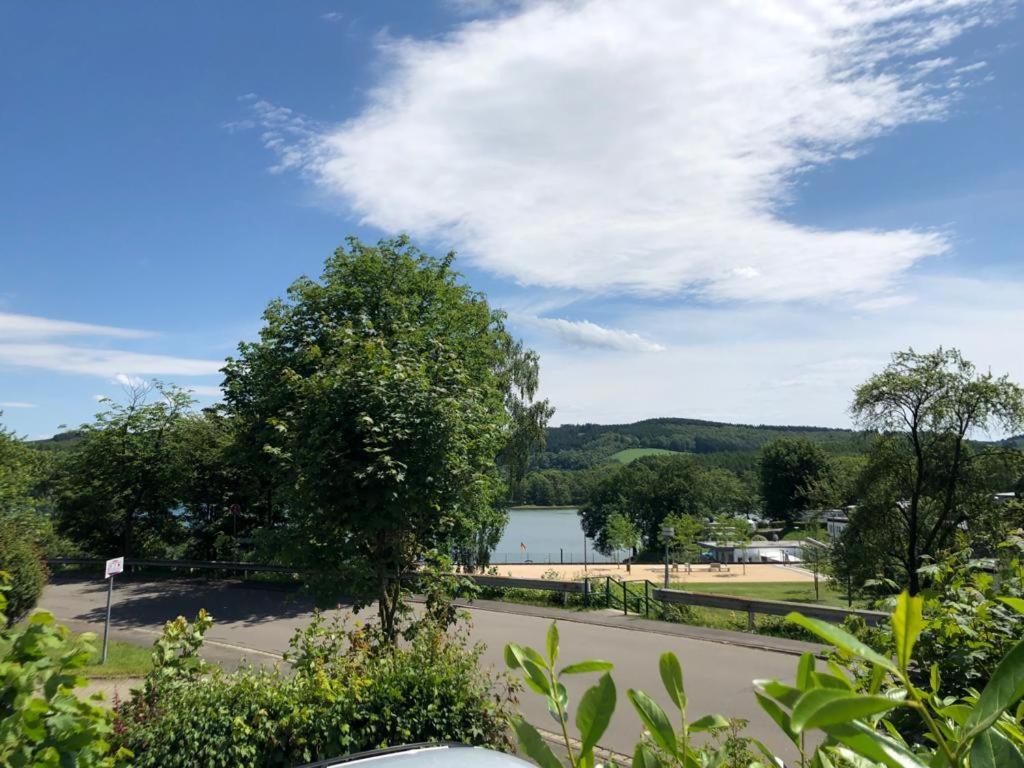 Andinas Fewo - Seeblick Und Terrasse Olpe bei Meschede Dış mekan fotoğraf